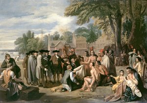 Il trattato di William Penn con gli indiani nel novembre 1683, 1771-72